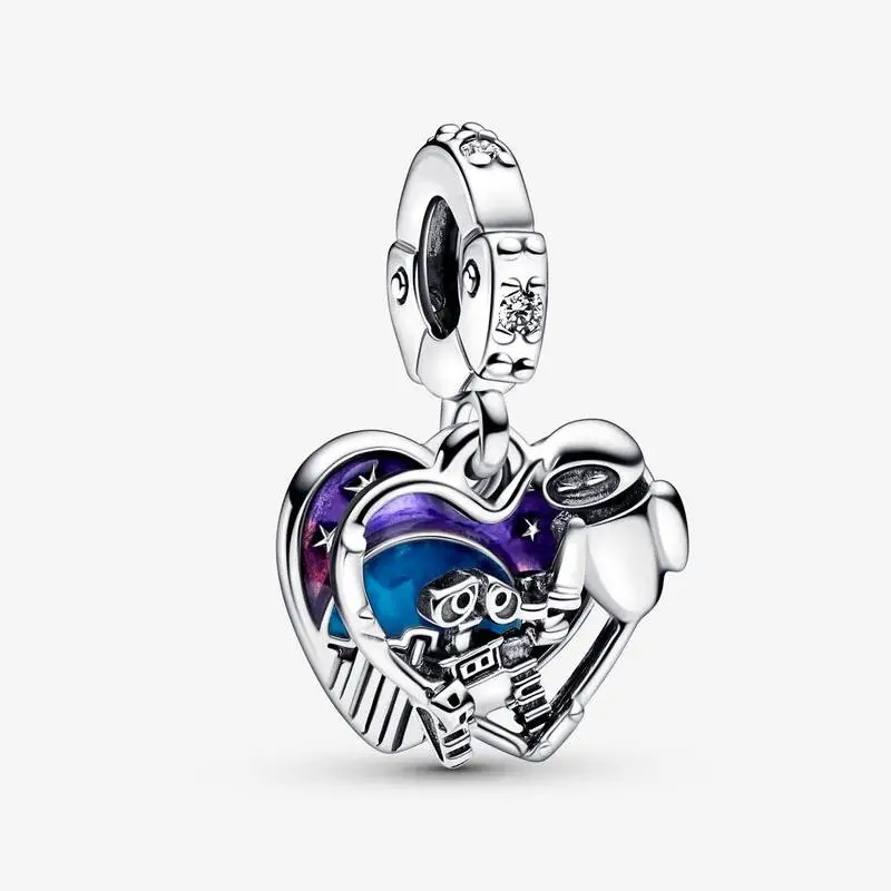 Vendita calda ciondola Charm Bead Fit braccialetto originale donna 925 gioielli con ciondolo in argento