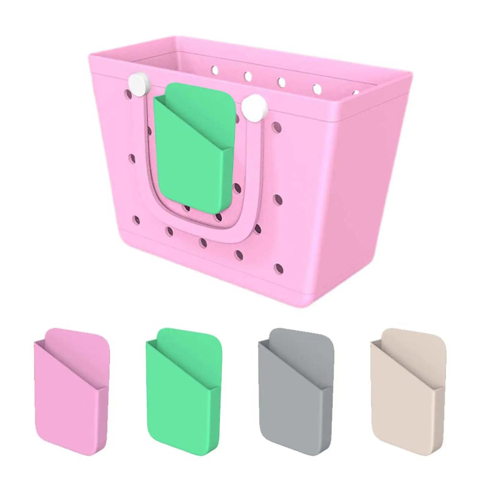 

Силиконовая пляжная сумка, разъем для держателя телефона, сумка Bogg, чехол для телефона, аксессуары для кемпинга, пешего туризма, сумки-тоут, держатель для телефона, брелок