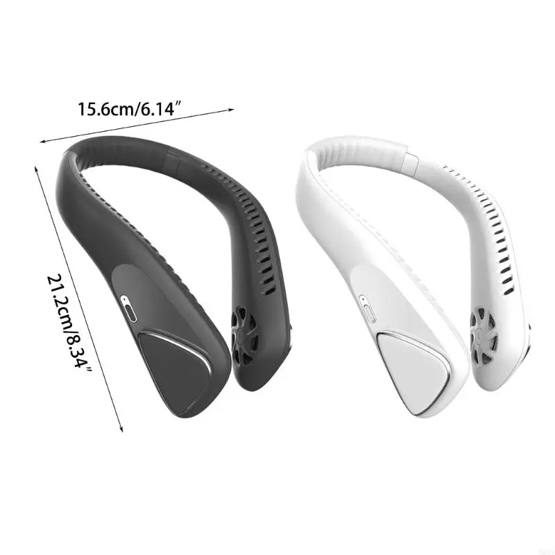 Ventola portatile a ventola a mani libere a mani libere ventola personale ventola a 3 velocità ventola n58d