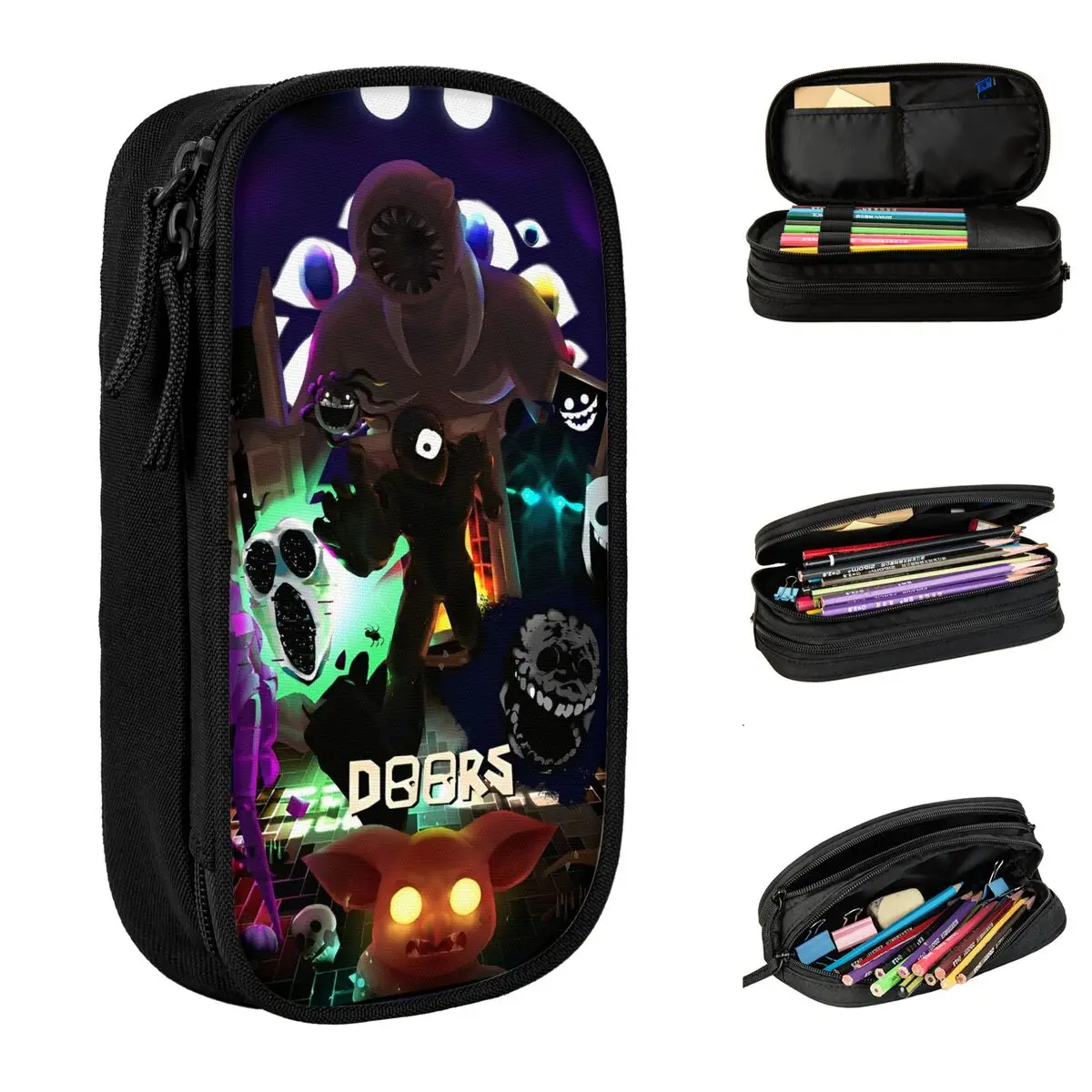

DOORS Horron игровой пенал креативный держатель для ручек сумки для студентов большой емкости школьные принадлежности косметические пеналы