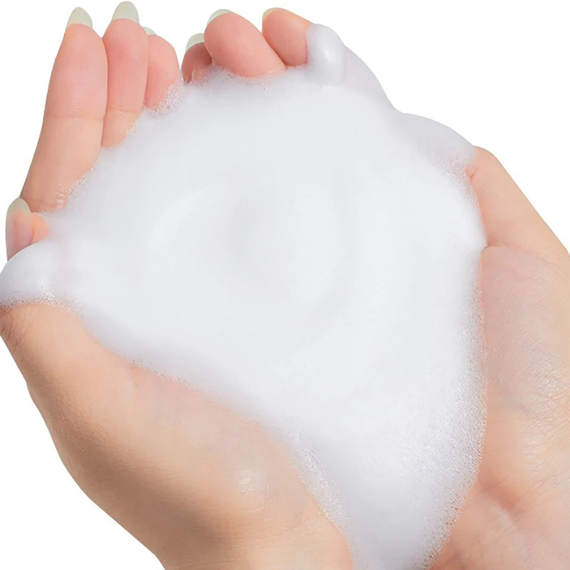 Portable Foaming Clean Tool Face Cleanser Shower Bath Shampoo Foam Maker Bubble Foamer Device