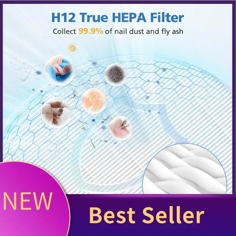 

ABLU-4 Pack Сменный фильтр для сбора пыли для ногтей для мелодии Hpro/Spror пылесборники для ногтей, пыль для ногтей