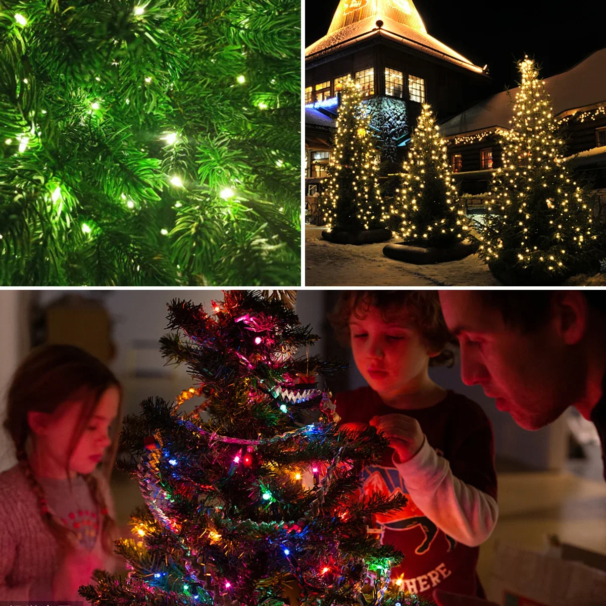 110v 220v to 24V Green Wire Leather LED String Light Waterproof Outdoor Garland Festival Decoration Garden Xmas Lights 10M-100M