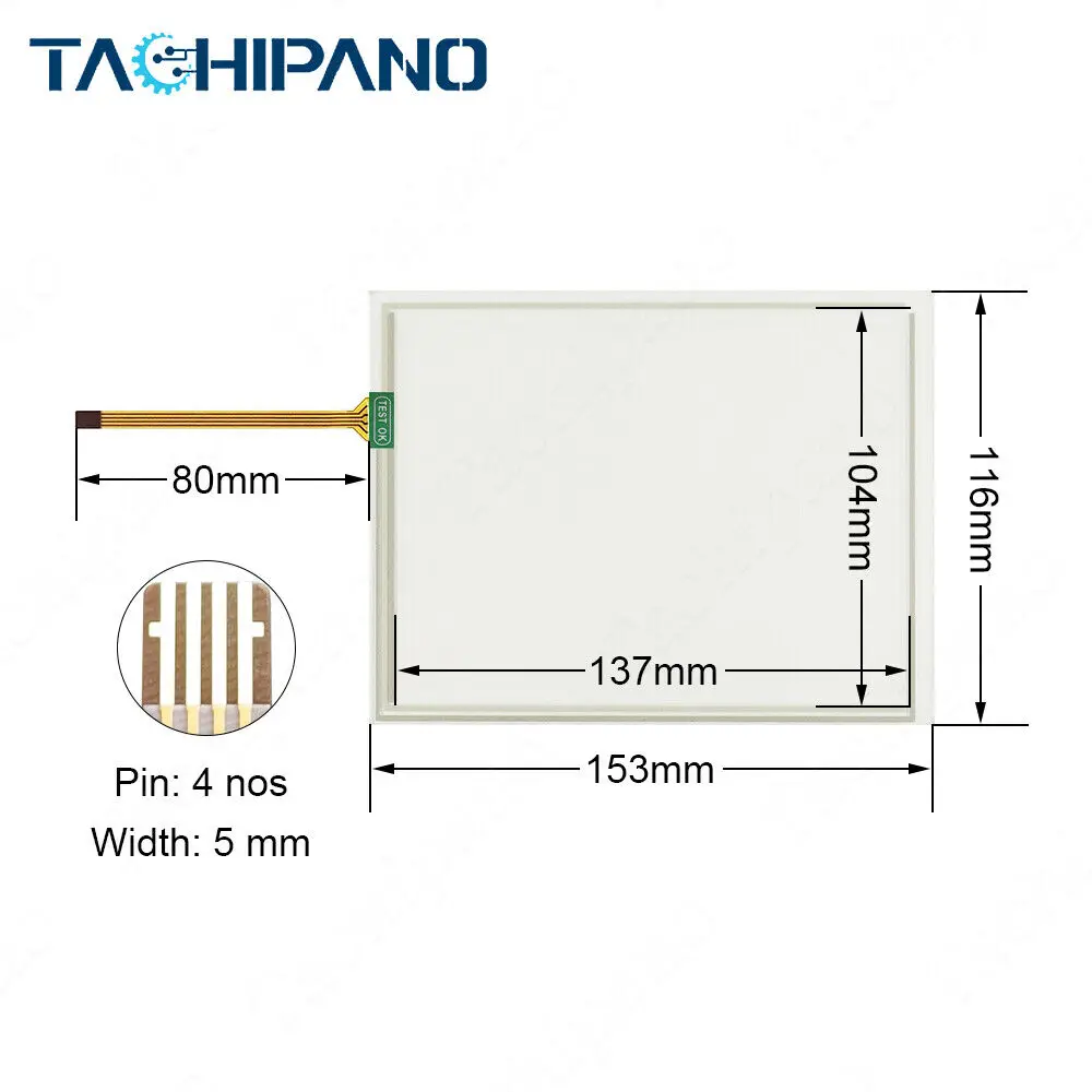 Touch screen for AMT 98822 AMT98822 AMT-98822 touch panel glass