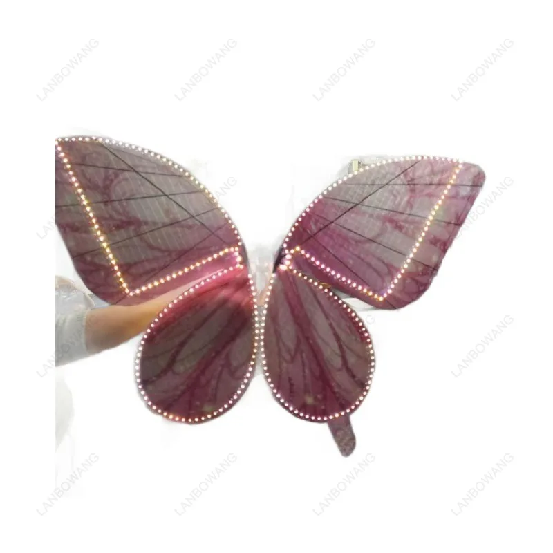 For DIY Bionic RC Butterfly Ornithopter, Gravity Sensing Color Wing Remote Control Flying Gadget, Factory Direct Supply