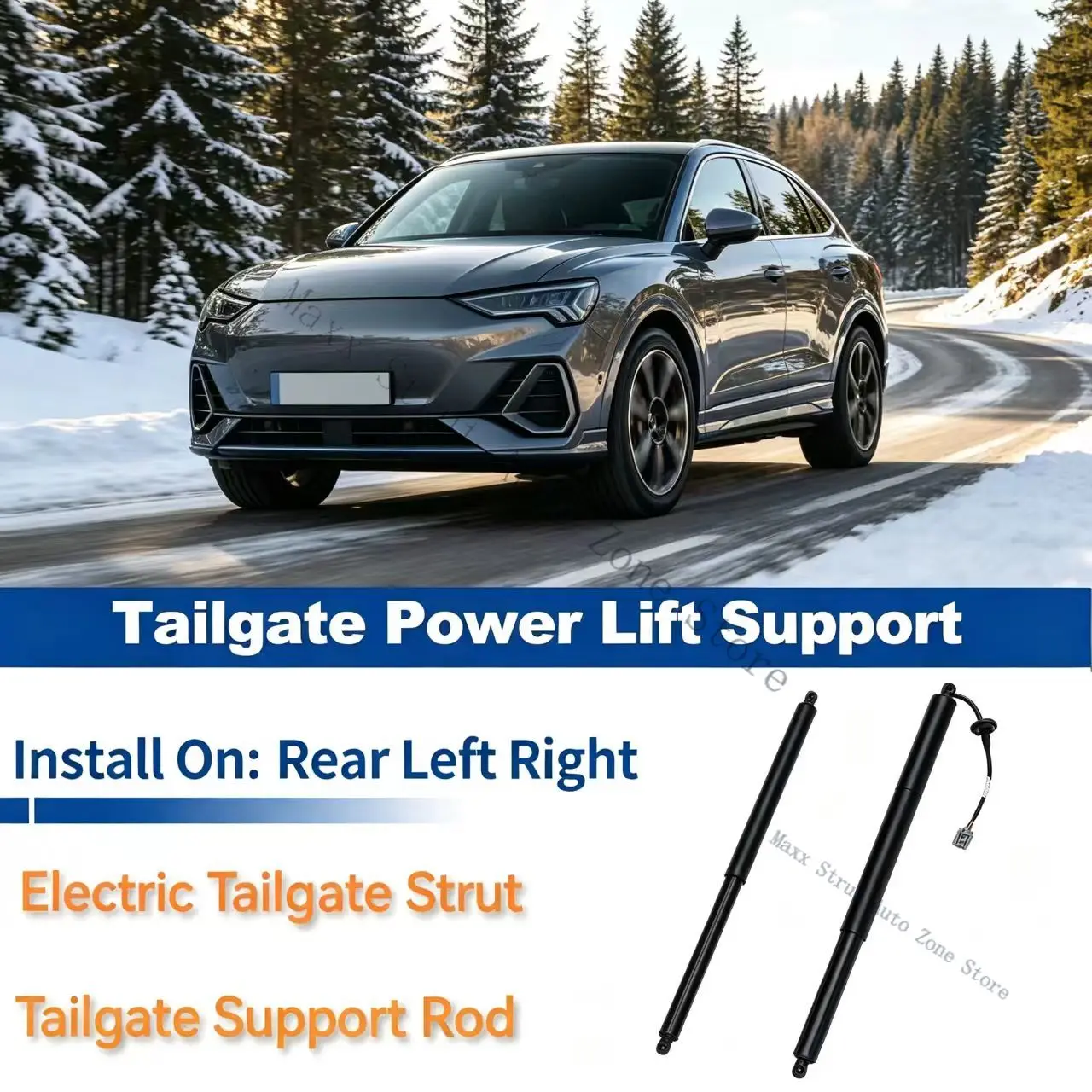 For Tesla Model Y 2020-2022 Tailgate Gas Spring Struts Tailgate Power Lift Supports 150060100A 150060200A