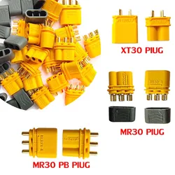 20pcs / 100pcs  Amass XT30U Male Female Bullet Connector Plug the Upgrade XT30 For RC FPV Lipo Battery RC drone