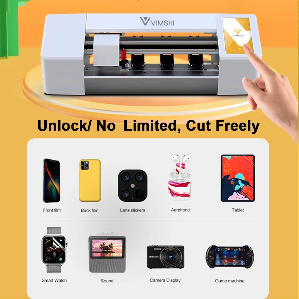 advanced technology mobile phone screen protector laser film cutting machine plotter for iphone ,for samsung