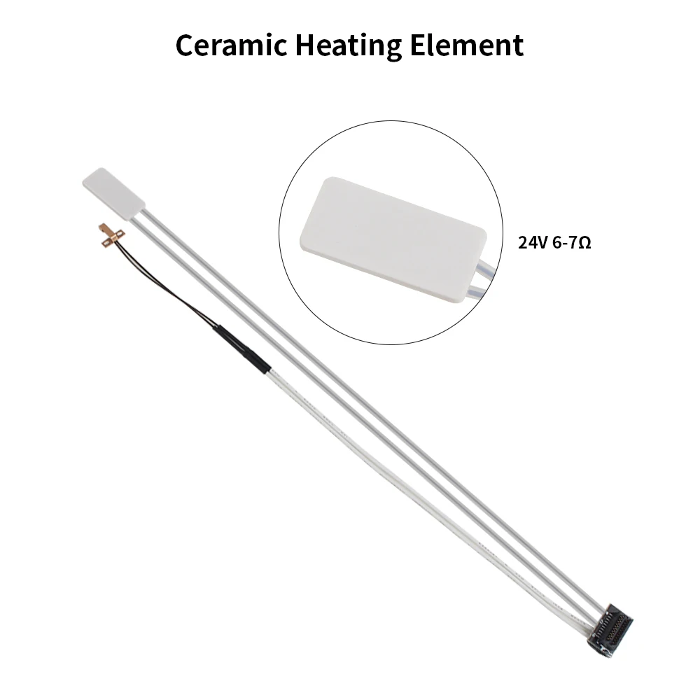 For Bambu Lab A1/A1 Mini 24V Ceramic Heater 300℃ High Temperature Measurement Unit Replacement Parts For Bambu