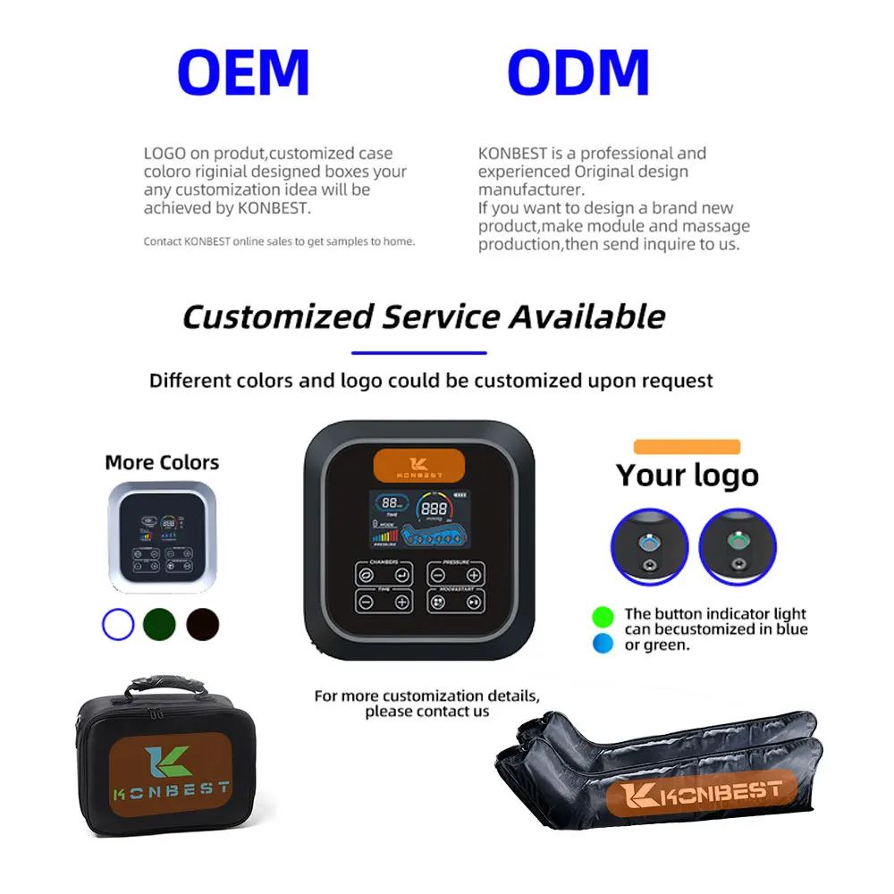 TJXLAir العلاج بالضغط الرياضة الانتعاش للدورة الدموية والاسترخاء 6 Chmabers آلة تدليك الساق الأحذية