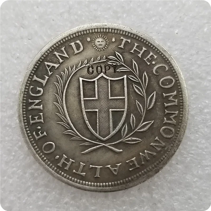 1652 Commonwealth Great Britain Silver Shilling Copy Coin commemorative coins-replica coins medal coins collectibles Crypto Chal