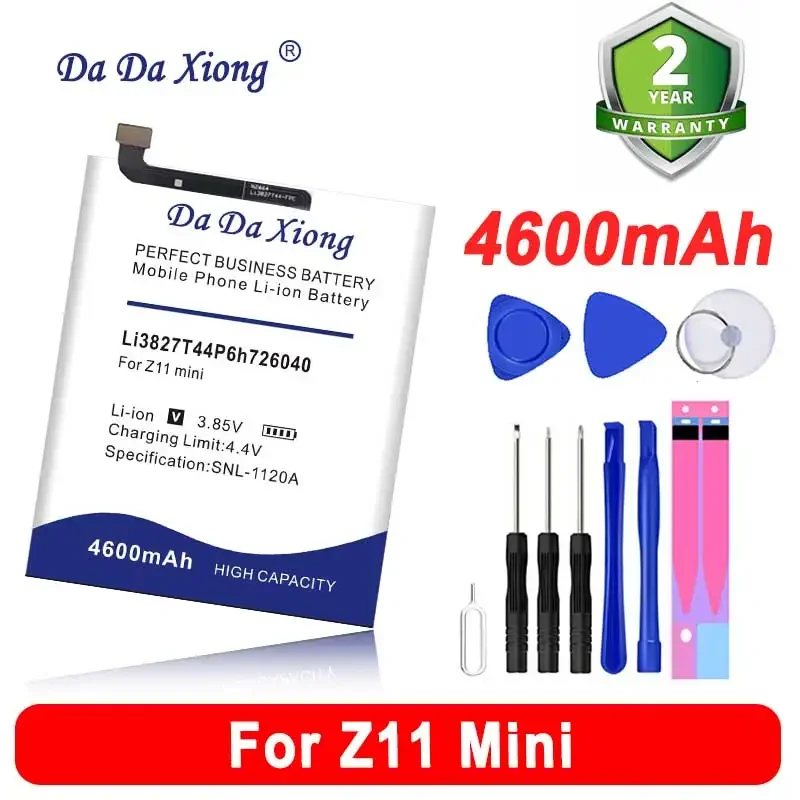 4600mAh Li3827T44P6h726040 Batteries for ZTE Nubia Z11 Mini Z11Mini NX529J Battery in Stock