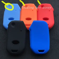 Silicone Car Key Cover Case Shell for Kia Sportage R Stinger Ceed CD Sorento Cerato Forte FLIP Key