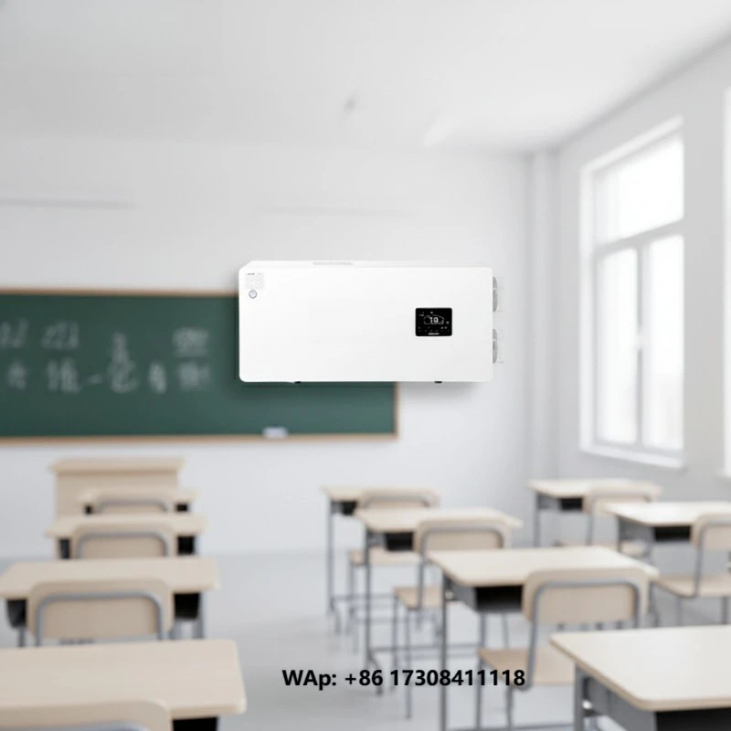 ERV Heat Recovery Ventilation Unit Wall Mounted Air Purifier for Indoor Air Fresh
