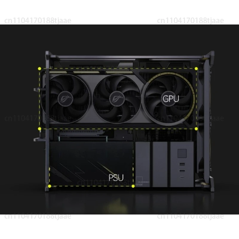 Open All Aluminum C-N-C Rack Modular Water-cooled M-O-D Gaming I-T-X Chassis V-E-D-D-H-A D-E-F-E-N-D-E-R 02
