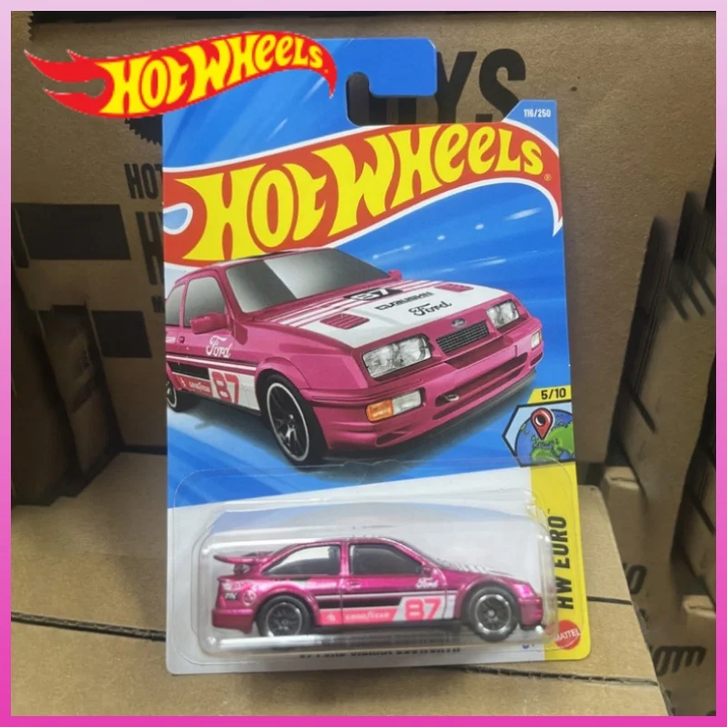 

New Hot Wheels Super Treasure Hunt Series 2026e Case Ford Sierra Cosworth Die Casting Alloy Model Collection Toy Cars In Stock