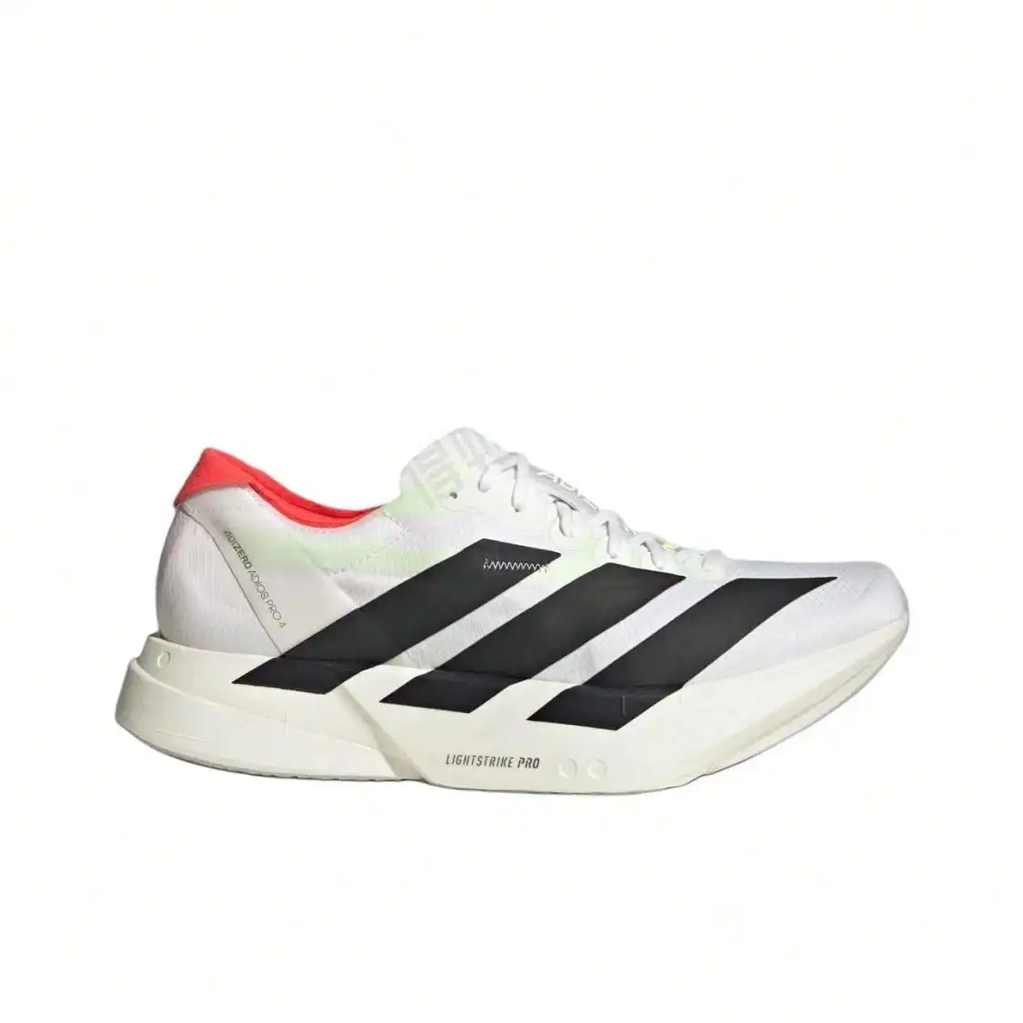 Adidas Adizero Adios Pro 4 Comfortable Versatile Cushioned Durable Low-Top Running Shoes, Men, White JR1094