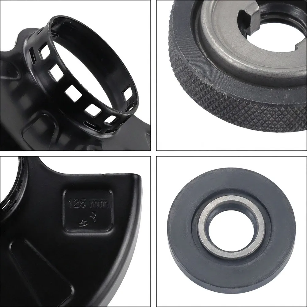 Replacement Inner Outer Flanges and Guard for DCG405 Angle Grinder N484250 391969-00 N501323 Metal Plastic Construction