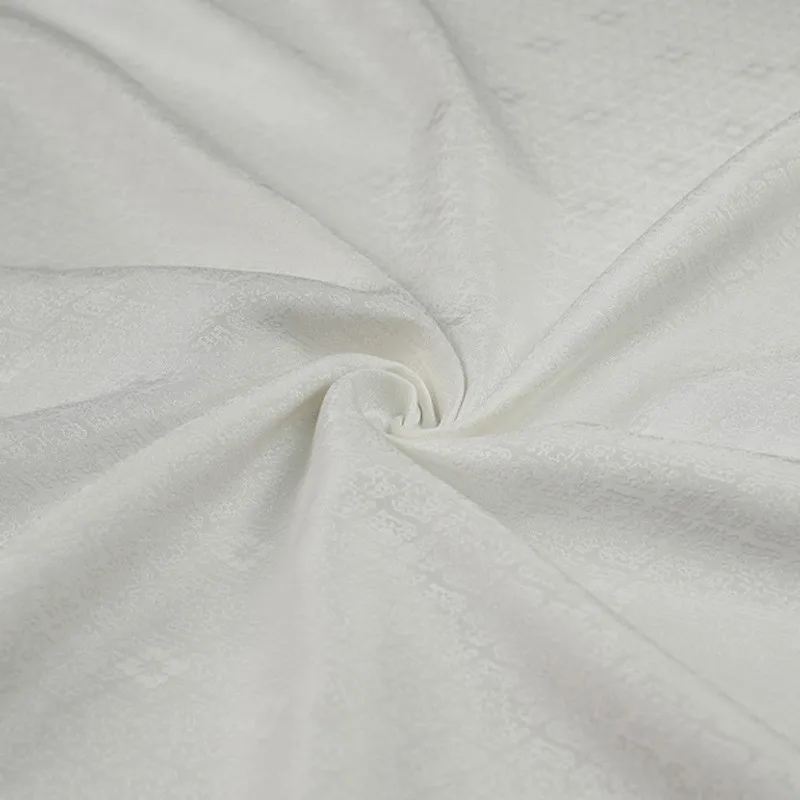 

White silk pure new Chinese-style Hanfu cheongsam waistcoat fabric for clothing