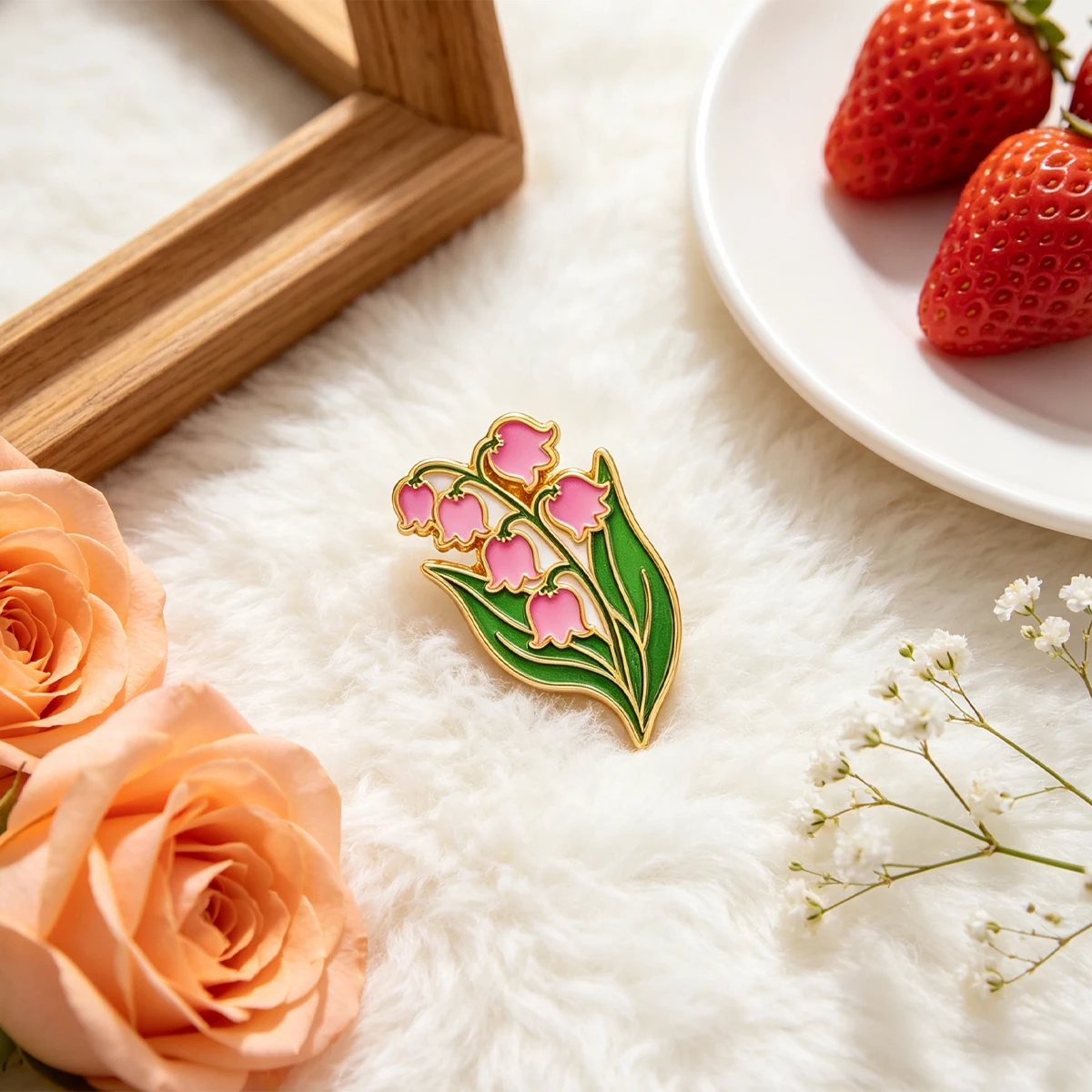 Stunning Wild Floral Enamel Pins Lapel Brooch Badge Decorate Backpack Blazer Bag Clothing Accessories Fashion Jewelry Present