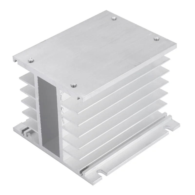 

Three Phase Aluminum Alloy Heat Sink SSR Dissipation Solid State Relay Heatsink