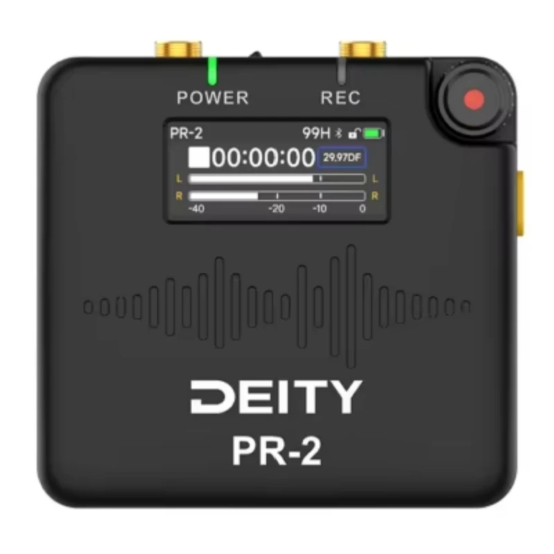 Deity PR-2 Stereo Pocket Recorder Global Version with Lavalier Mic for Vlog, DSLR, and Recording