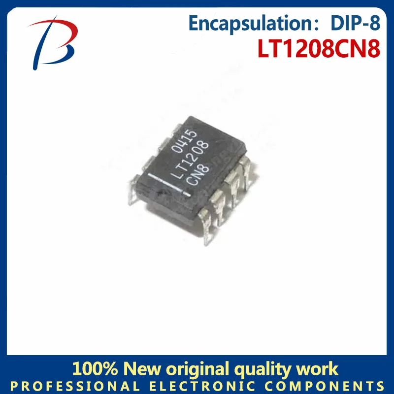 

5PCS-BHT LT1208CN8 упакован с чипом операционного усилителя DIP-8.