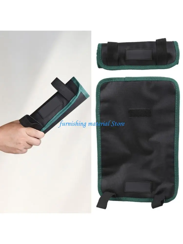 

Y5GD Sturdy Tool Storage Bag Roll Up Design Fall Proof Cover 20 Compartments Portable
