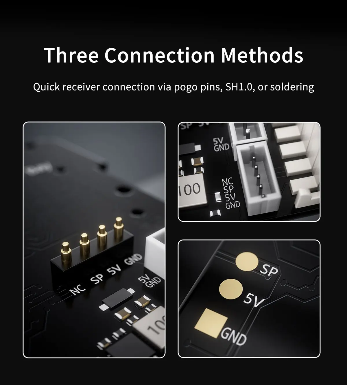 GEPRC RX As TX JR-Bay Receiver Modification Kit 915M/2.4G Dual-frequency RC Airplane FPV Long Range Drone DIY Part