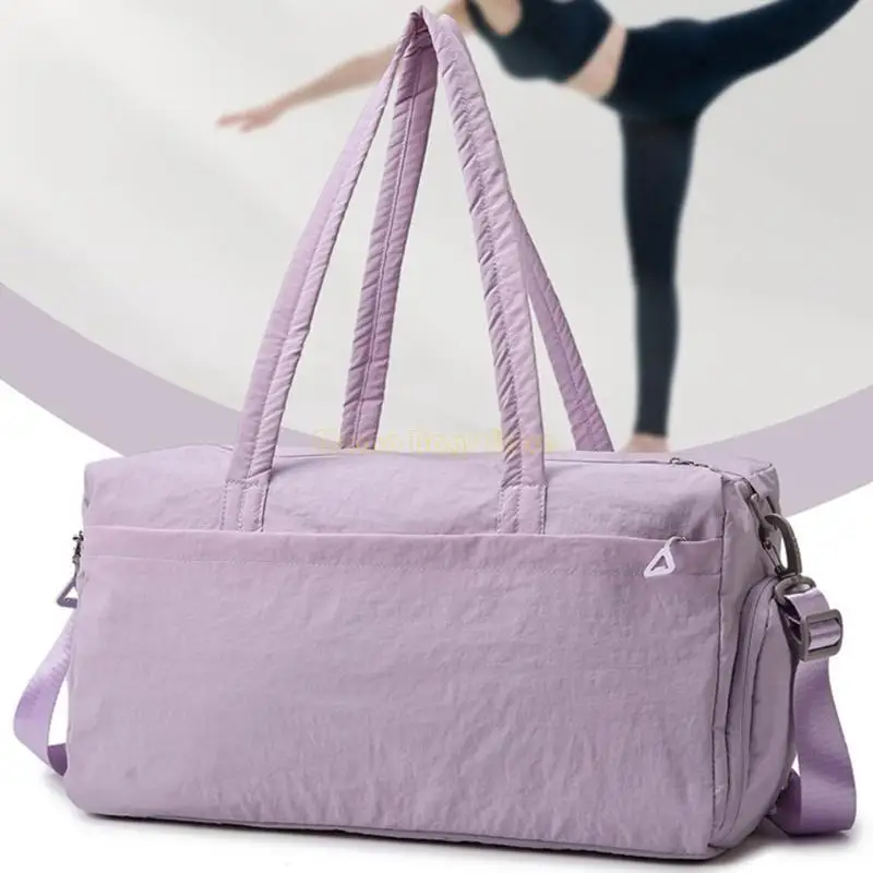 حقيبة سفر حقيبة X90D Gym Bag للنساء حقيبة عطلات نهاية الأسبوع ذات السعة الكبيرة مع مقصورة الأحذية