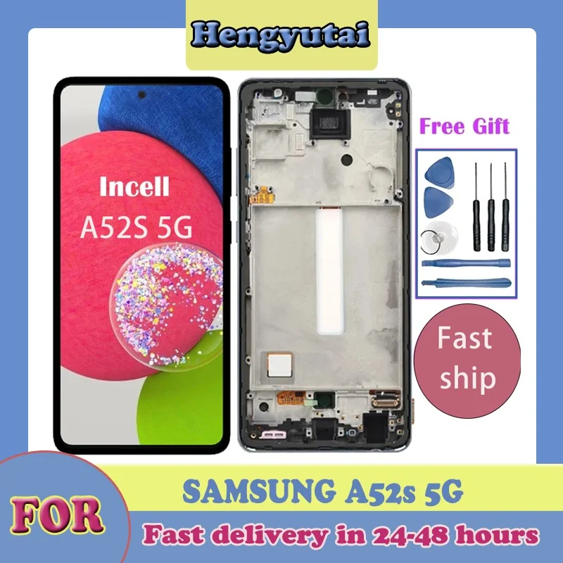 

6.5 inch For Samsung A52s 5G A528 A528B A528M A528B/DS LCD Display Touch Screen Digitizer Repair Parts