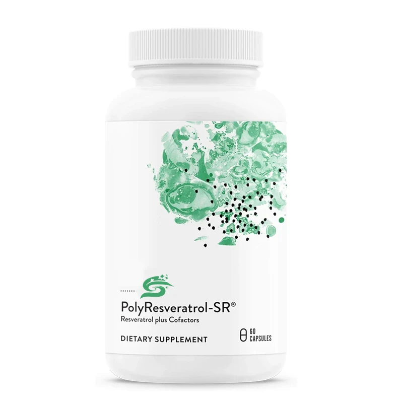 Poly Resveratrol Sr Trans Resveratrol Aging Supplement -60 Capsules