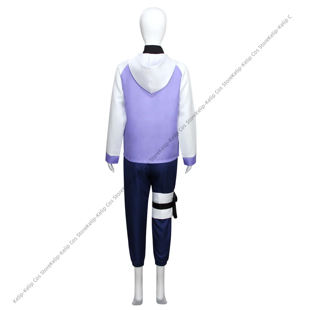 Traje de Cosplay Hyuga Hinata، chaqueta، pantalones، fiesta de Halloween، ropa regalo Navidad