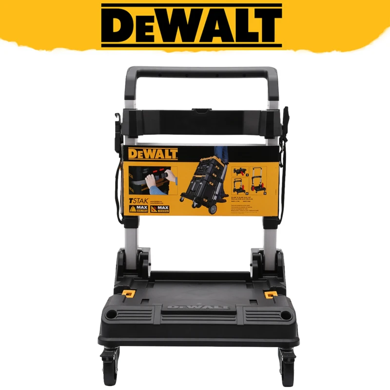 

DEWALT DWST1-71196 TOUGHSYSTEM & TSTAK Toolbox Load Capacity Weight capacity 220 lbs Telescopic Aluminium Handle