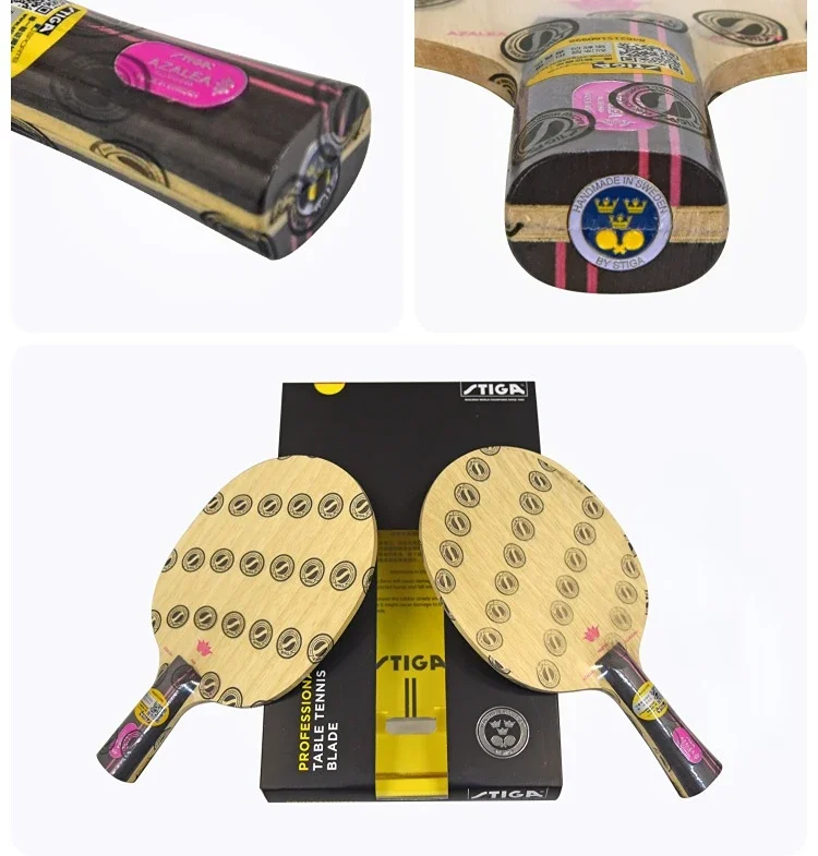 2026 Stiga AZALEA ALLROUND Tischtennisschläger für Neues Material 40+ Ping Pong Schläger – Detail 7