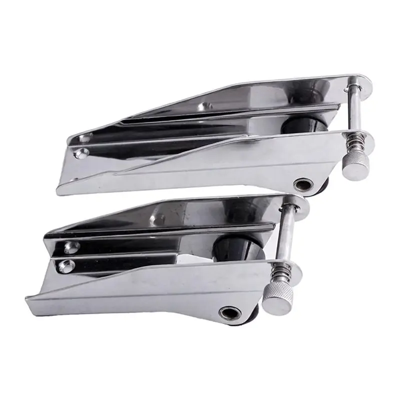 Bow Anchor Roller 316 Stainless Steel Boat Anchor Bracket Chain Stopper Yacht Heavy Duty Mirror Polished Marine Hardware