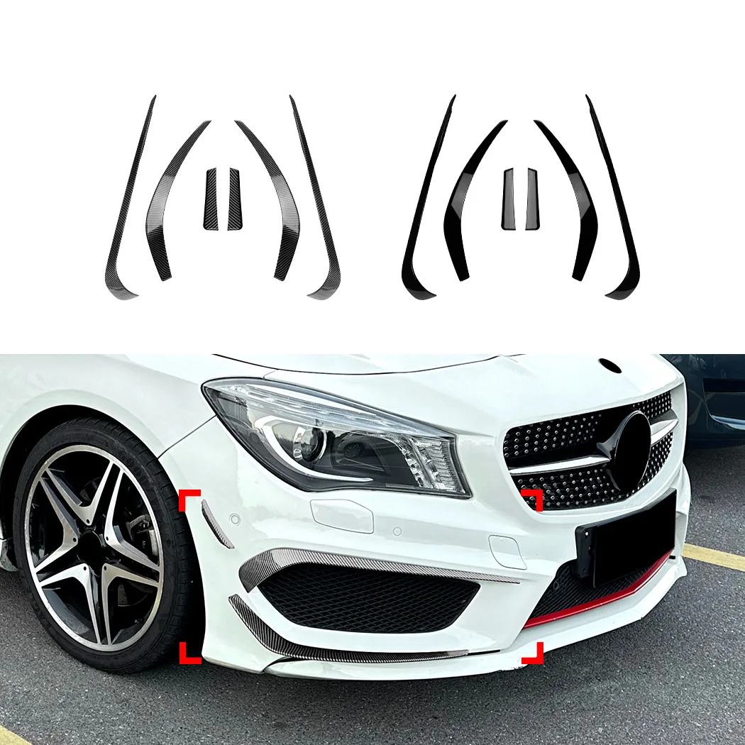 

For Mercedes Benz 2013-2015 CLA C117 Pre AMG Line Front Air Knife Car Sticker Air Outlet Cross-border Modification