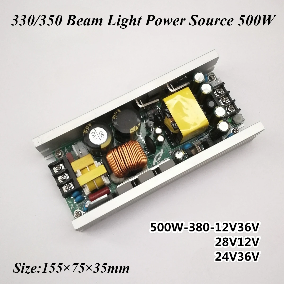 500W-380+28+12 Spot Beam Moving Head Light Power Board Supply Moving Light Power Supply Board 500w 380v12V28V24V36V