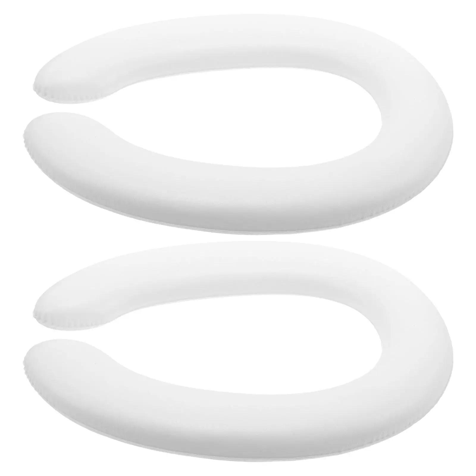 2Pcs Children Toilet Seat Cushions Soft PVC Non-Slip Potty Training Seat Covers Comfortable Replacement for Toddlers