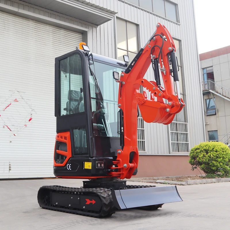 Free Shipping Mini Excavator Euro 5 CE EPA 1.8 Ton 2Ton Hydraulic Diesel Excavator Farm Customized Crawler Small Digger for Sale