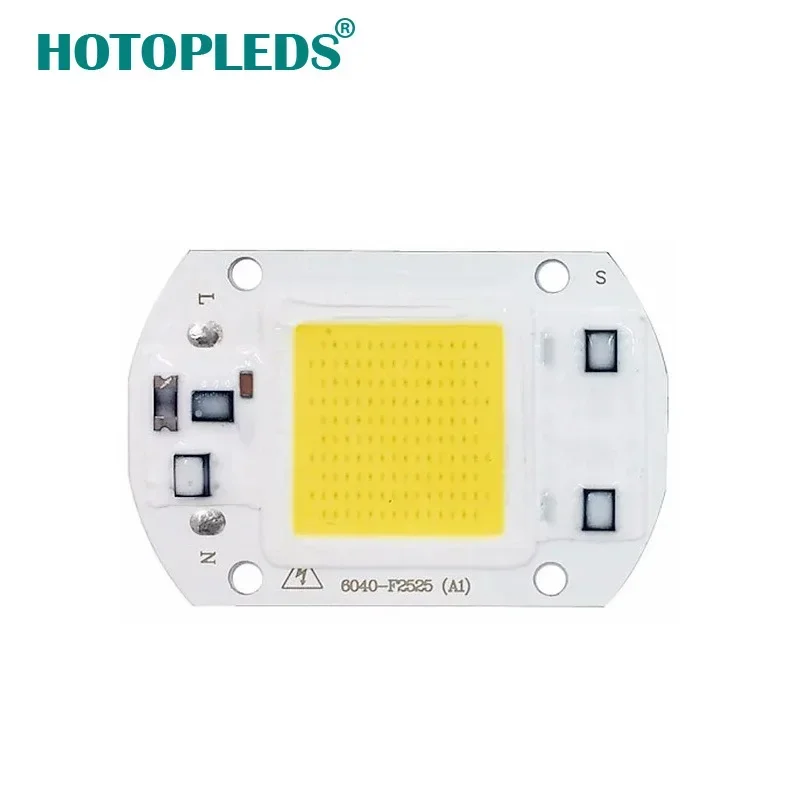 Chip de lâmpada led cob 220v 10w 20 30 50 lâmpada led inteligente ic sem necessidade de driver lampada para holofote de luz de inundação iluminação diy
