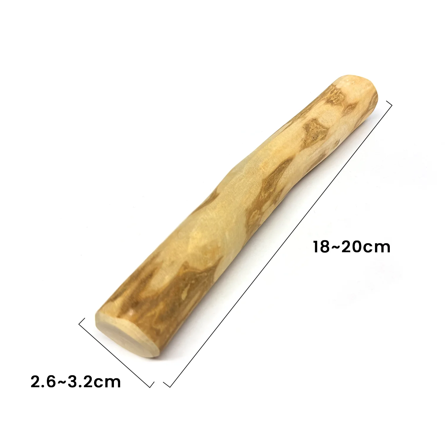 Natürliches Kaffee-Holz Hundekau-Spielzeug, Hunde-Holzkau-Stick, Backenzahn-Stab für Welpen Haustier-Spielzeug zur Zahnreinigung Stressabbau Zubehör – Detail 5