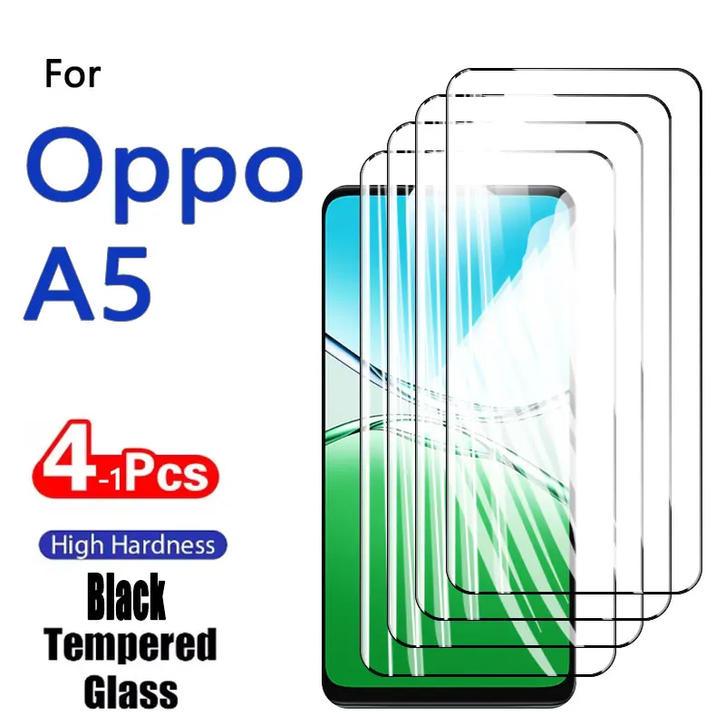 1-4 قطعة واقيات الشاشة ل ممن لهم A5 5G A 5 6.67 "الزجاج المقسى كريستال 9H عالية الألومنيوم المضادة للخدش بصمة صديقة