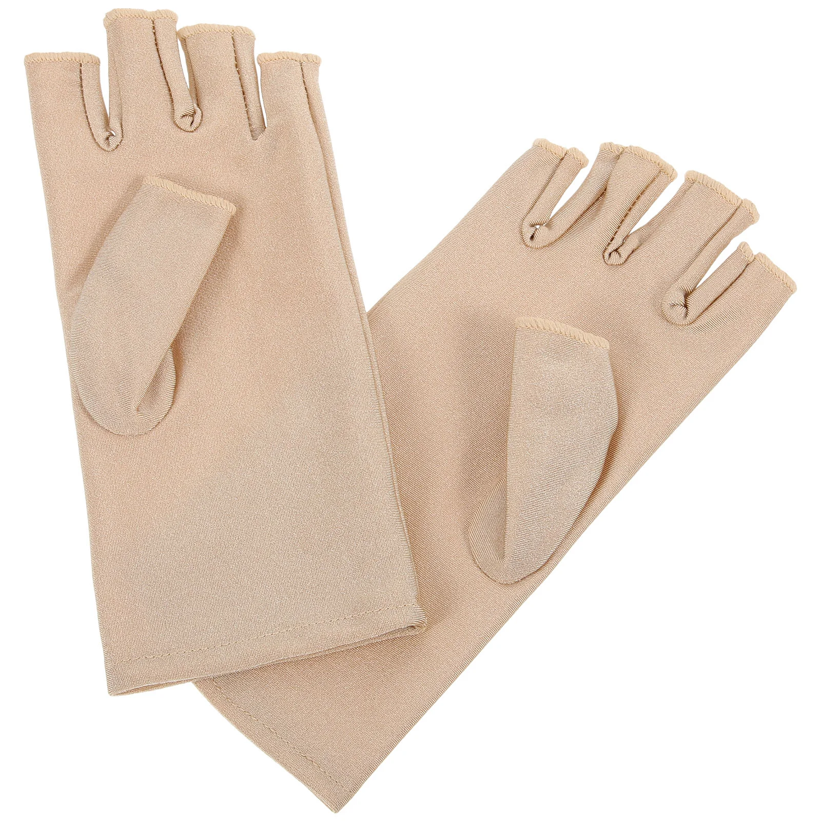 

Outdoor Sun Protection Gloves Fingerless UV for Women Hand Nails Fishing Driving Thin Section