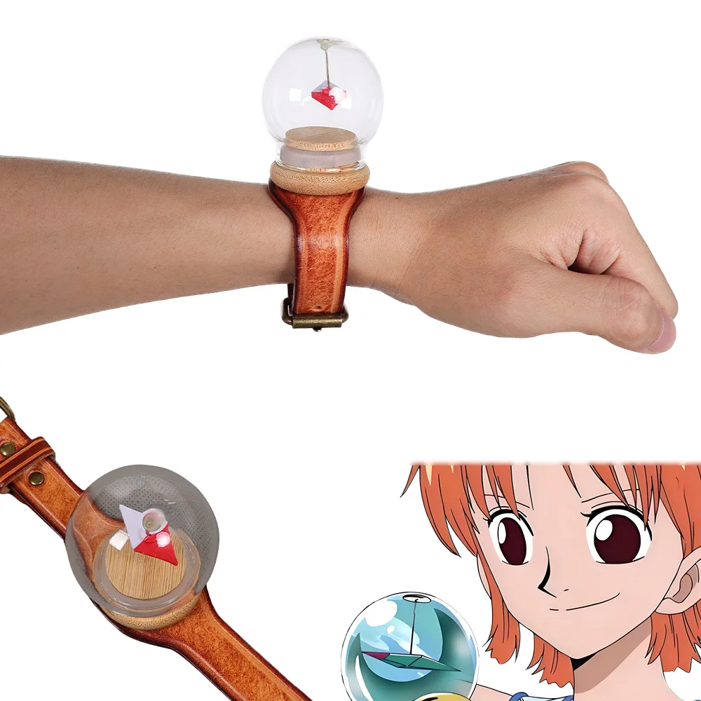 

Fancy Dress Nami Cosplay For Women Log Pose‌ Compass Anime Pirate Costume Accessories Adult Woman Roleplay Fantasia Party Props