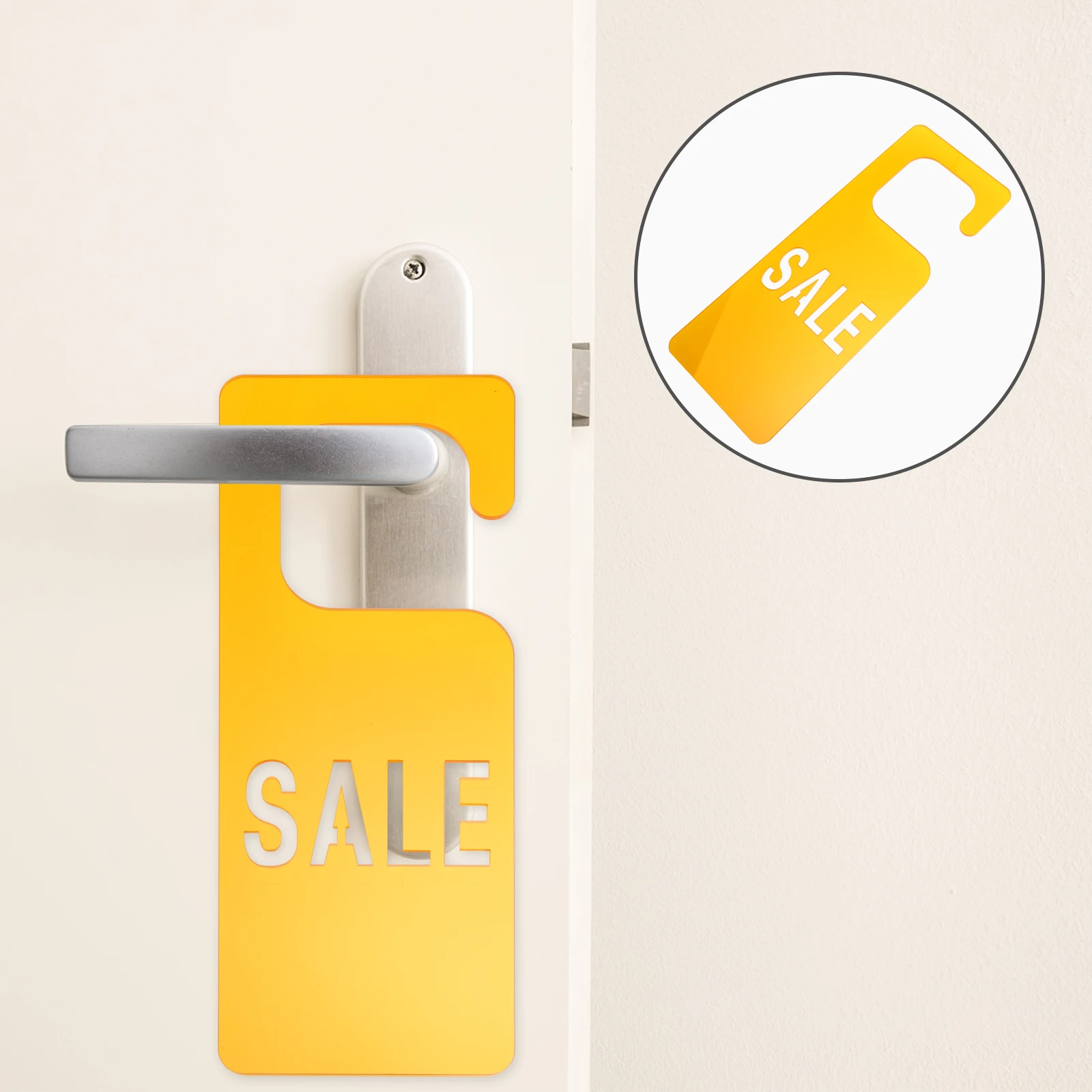 

Acrylic Hanging Tags Bright Color Display Sign For Retail Clothing Label Premium Commodity Tag Advertising Display