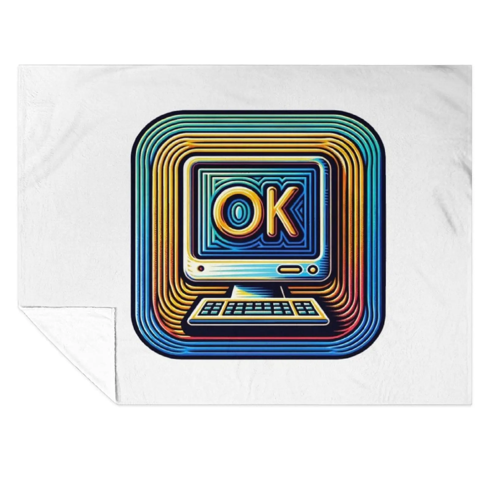 

Ok Computer Throw Blanket Sofa Quilt Sofa Throw sofa bed Nap Blankets