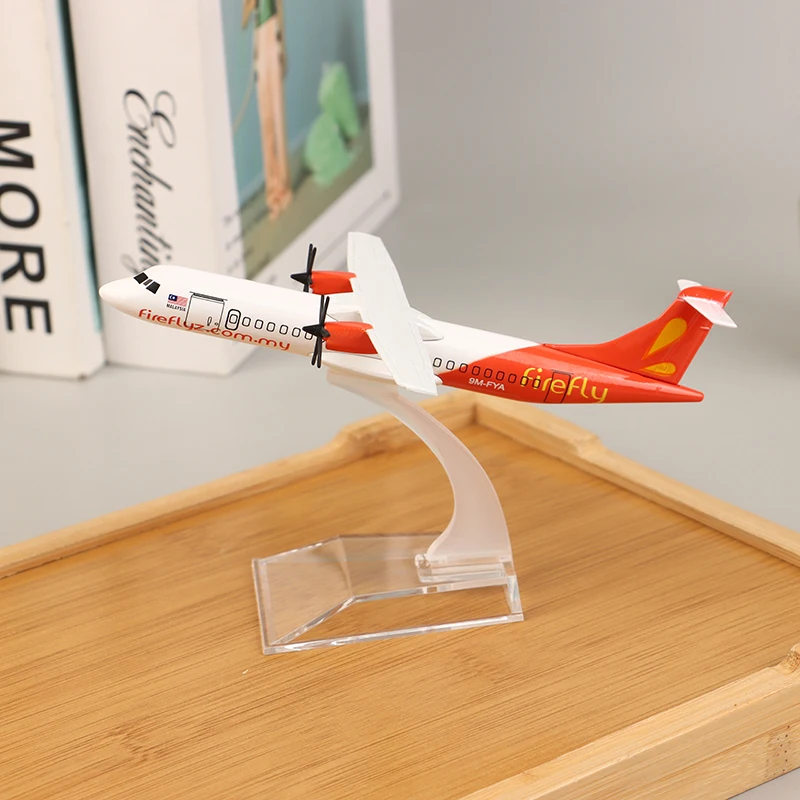 

16cm Malaysia Airlines East Horse ATR-72 Plane Airplane Model Aircraft Model Diecast Metal 1/400 Scale Planes Model Toy Ornament
