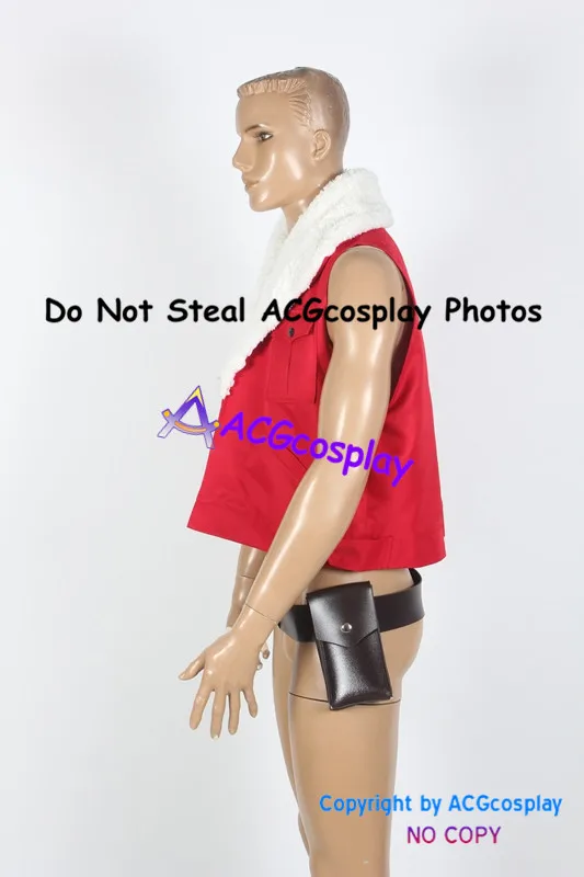 Disfraz de lockon Stratos, chaleco y cinturón acgcopslay