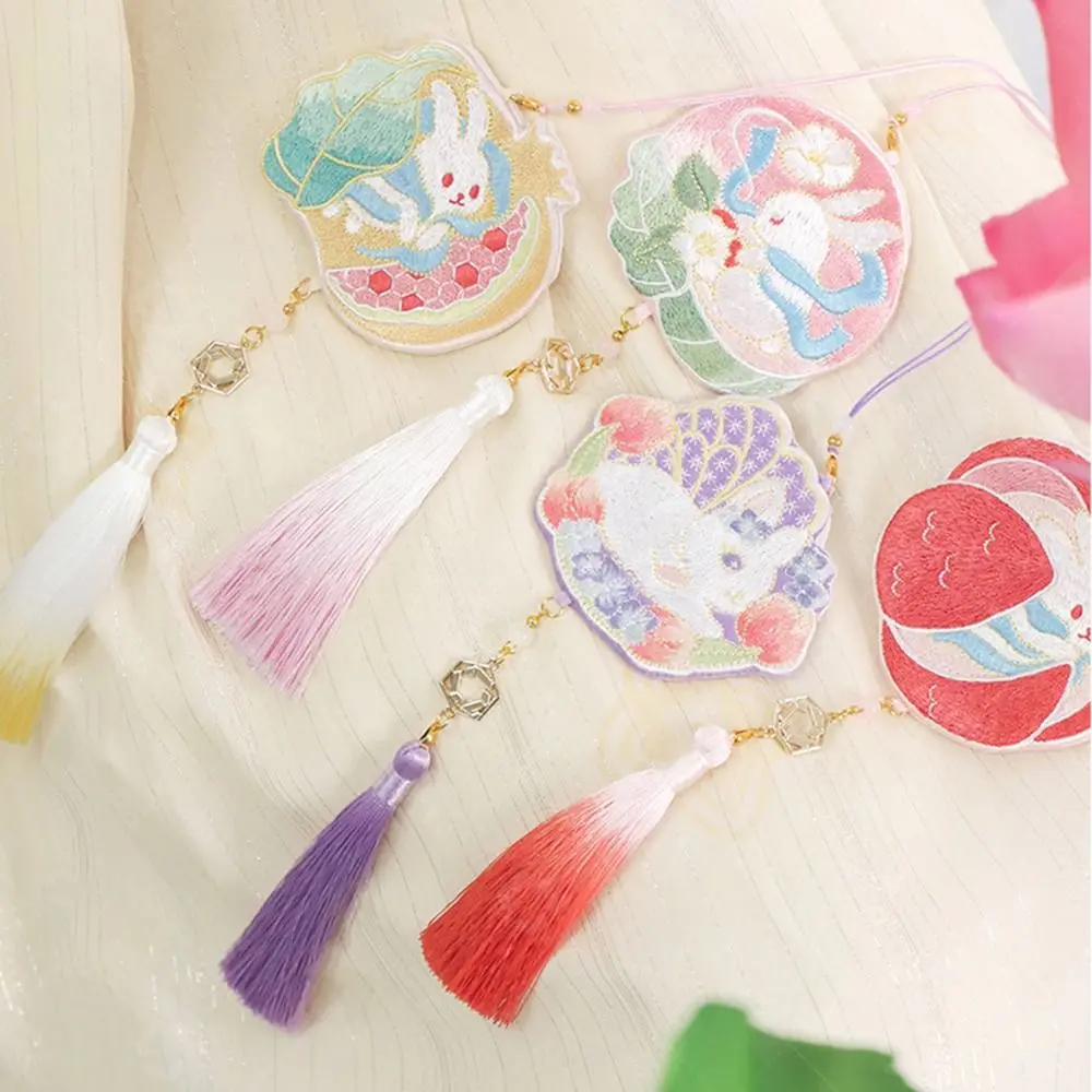 Мультяшный фестиваль середины осени, сумка-саше в китайском стиле, портативный саше-саше, подвеска, ожерелье, поделки, подвесной кулон-саше ручной работы